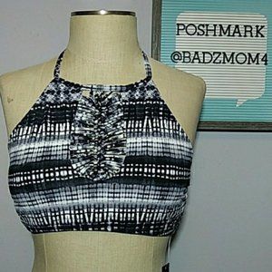 Ambrielle high neck bikini top Large